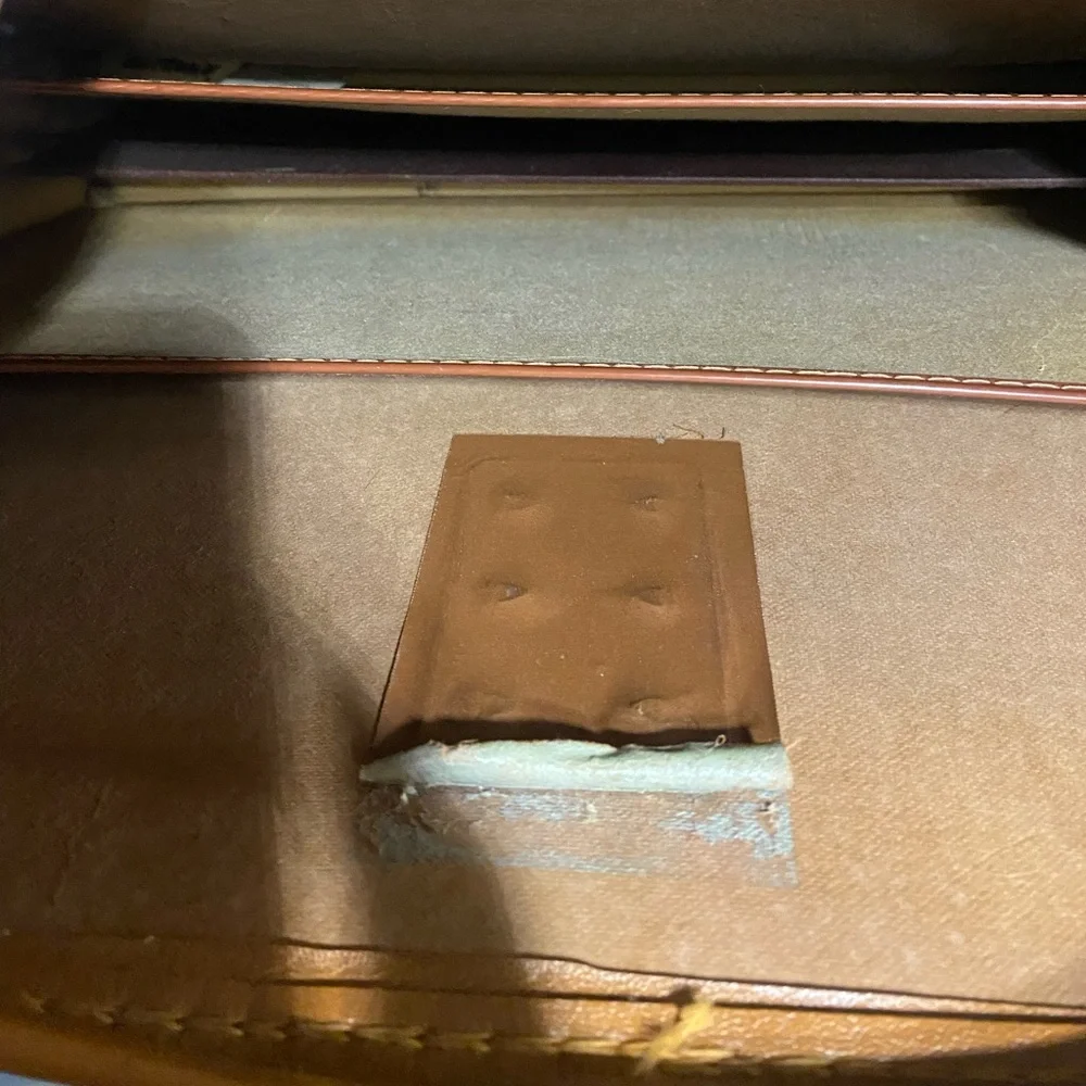 Leathercraft inc: vintage strudex briefcase